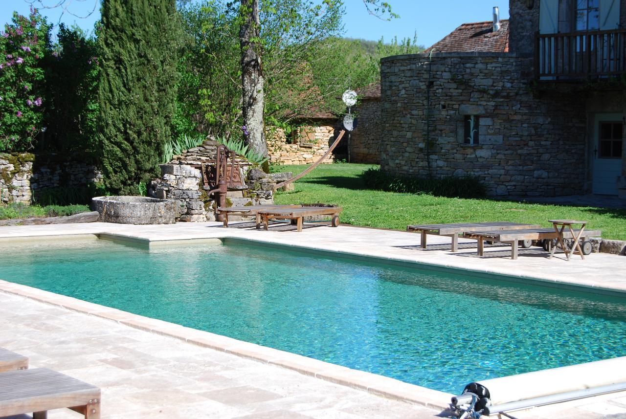 Mas De Garrigue Bed & Breakfast Calvignac Exterior photo